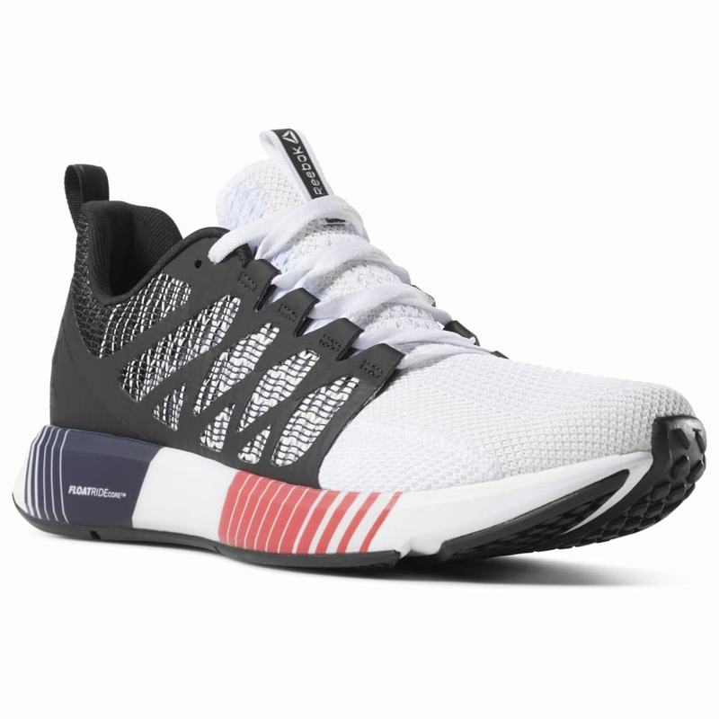 Reebok Fusion Flexweave Cage Bežecké Tenisky Panske - Čierne/Červené/Biele AG2101WP